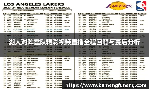 湖人对阵霆队精彩视频直播全程回顾与赛后分析
